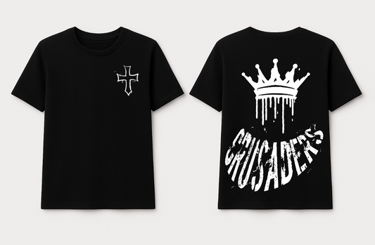 LIMITED Crusaders черна тениска
